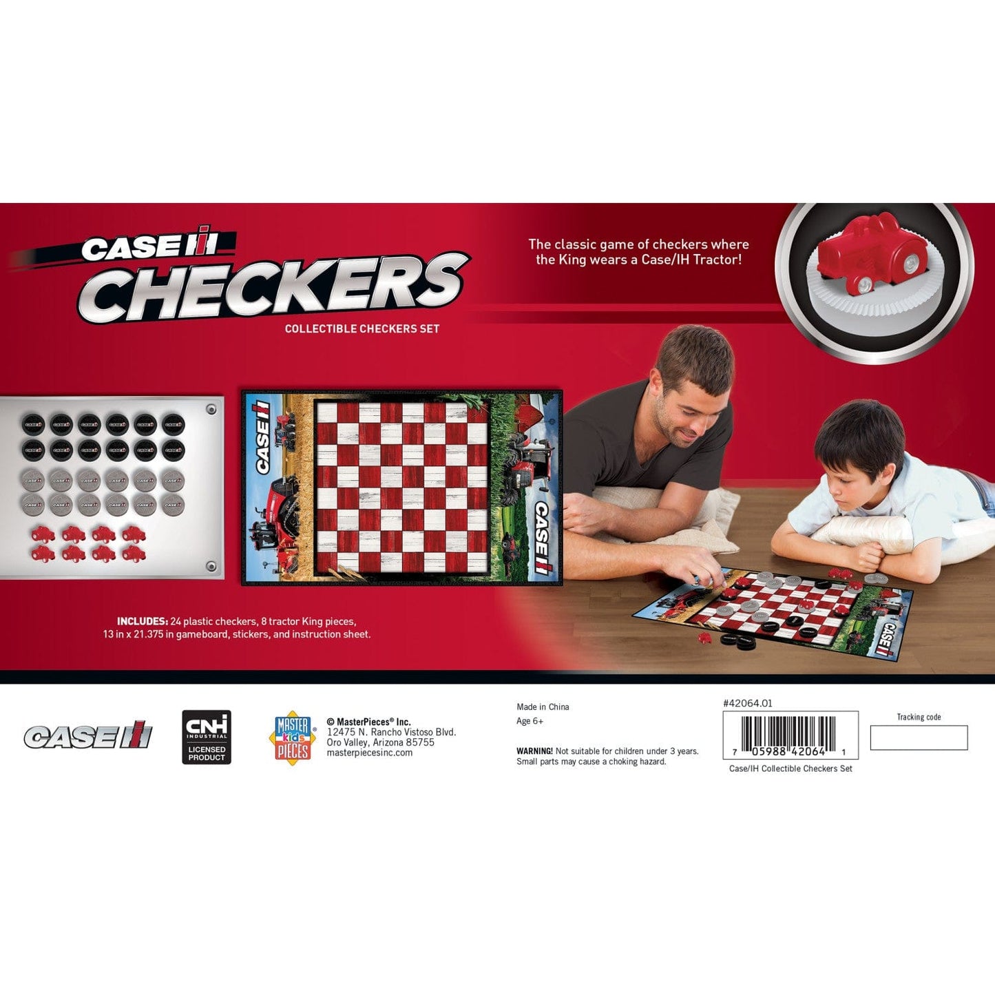 CASE IH Checkers Board Game