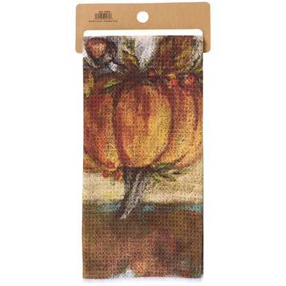 Pumpkin Stack Kitchen Towel