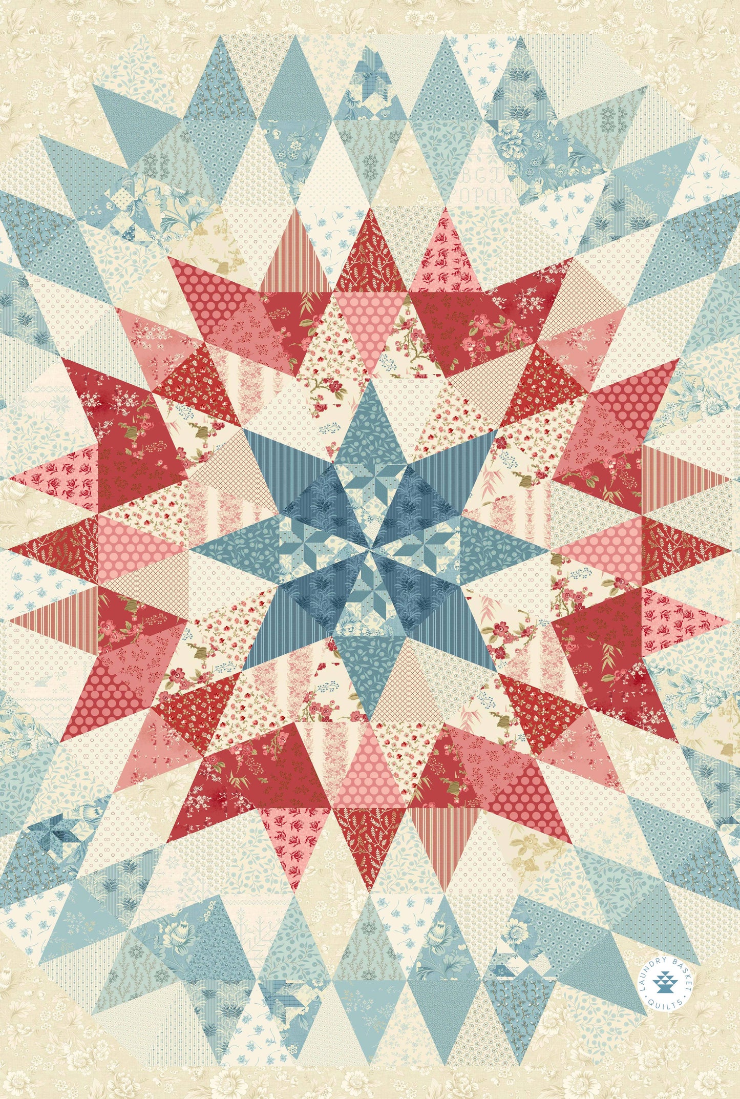 Liberty Star Quilt Pattern Kitchen Towel