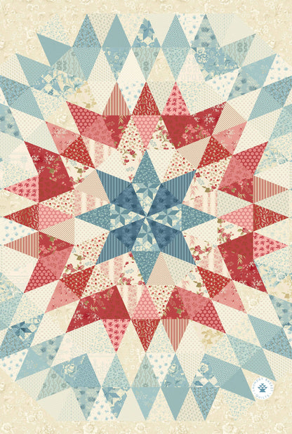 Liberty Star Quilt Pattern Kitchen Towel