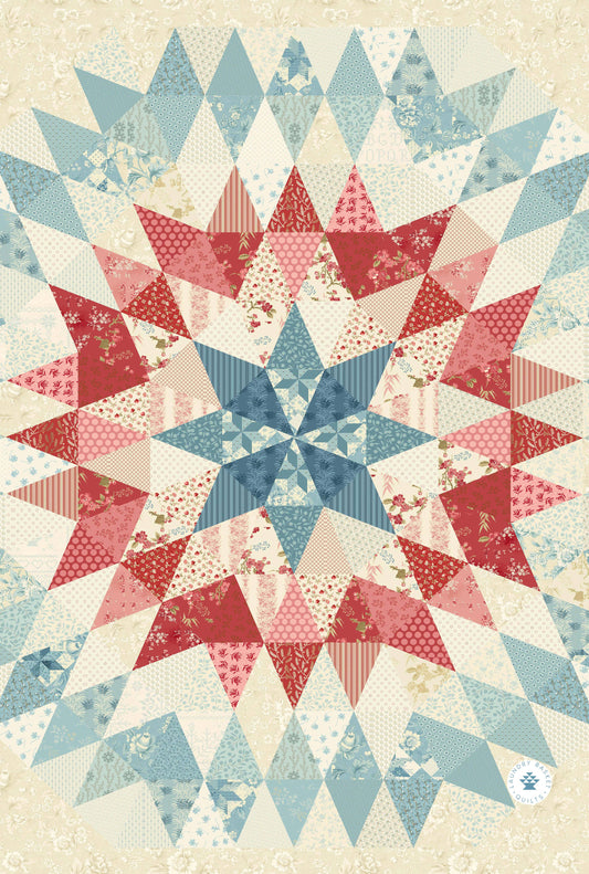 Liberty Star Quilt Pattern Kitchen Towel
