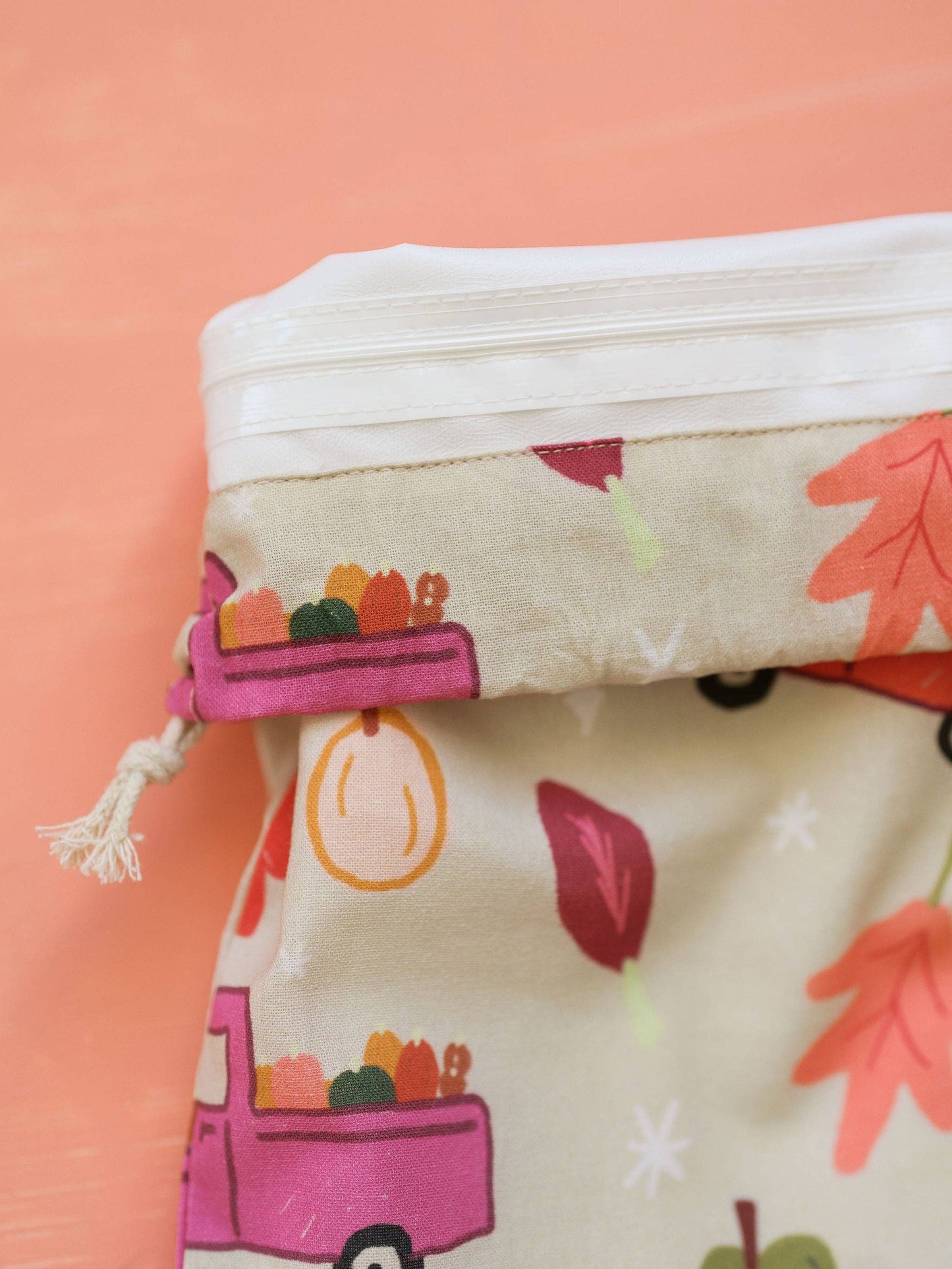 Pumpkin Truck Bread Bag