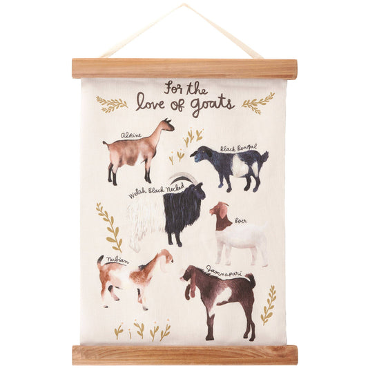 'For The Love Of Goats' Wall Decor - American Farm Company