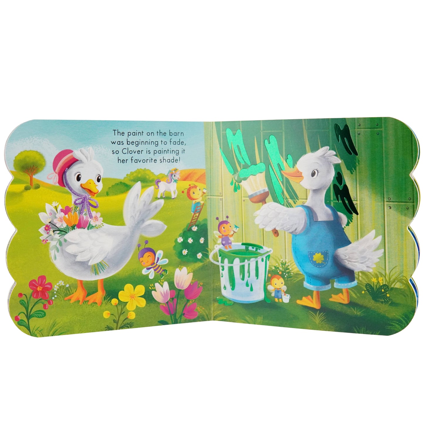 Cuddlebug Lane On the Farm Board Book