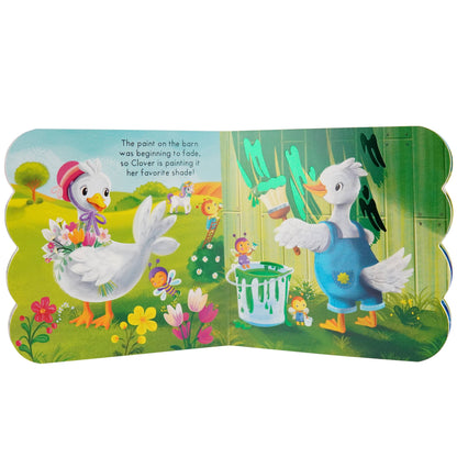 Cuddlebug Lane On the Farm Board Book