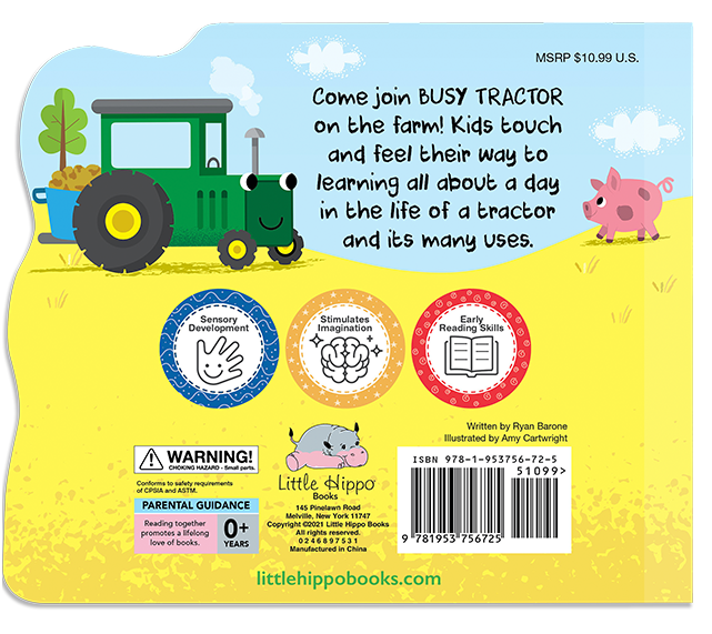 'Busy Tractor' Board Book
