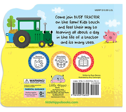 'Busy Tractor' Board Book