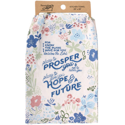 'Plans To Prosper' You Kitchen Towel