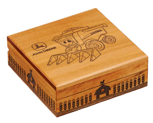 John Deere Engraved Combine Box
