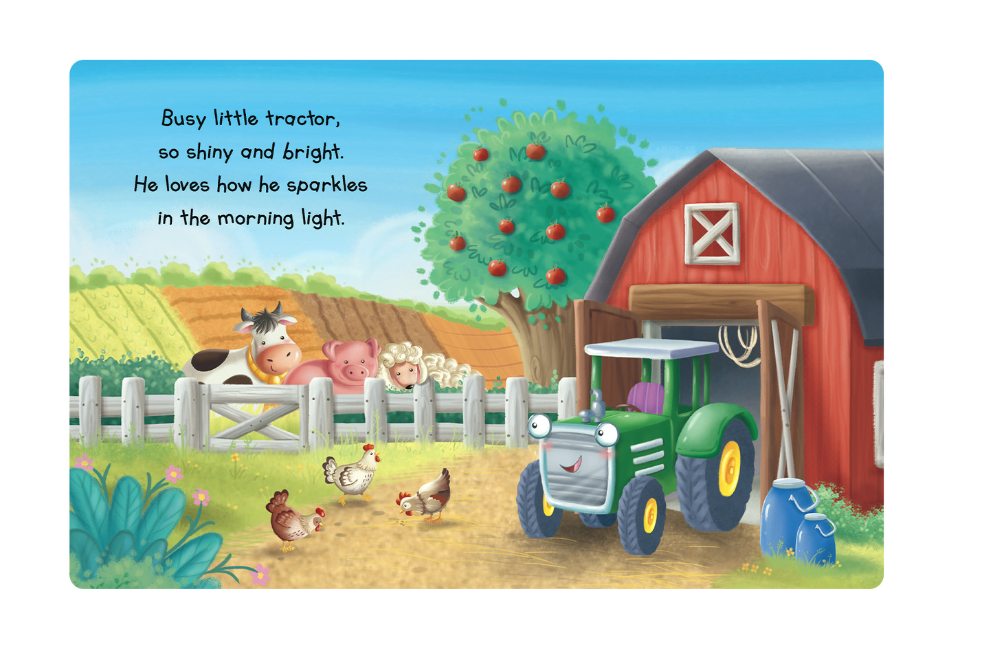 The Busy Little Tractor Book