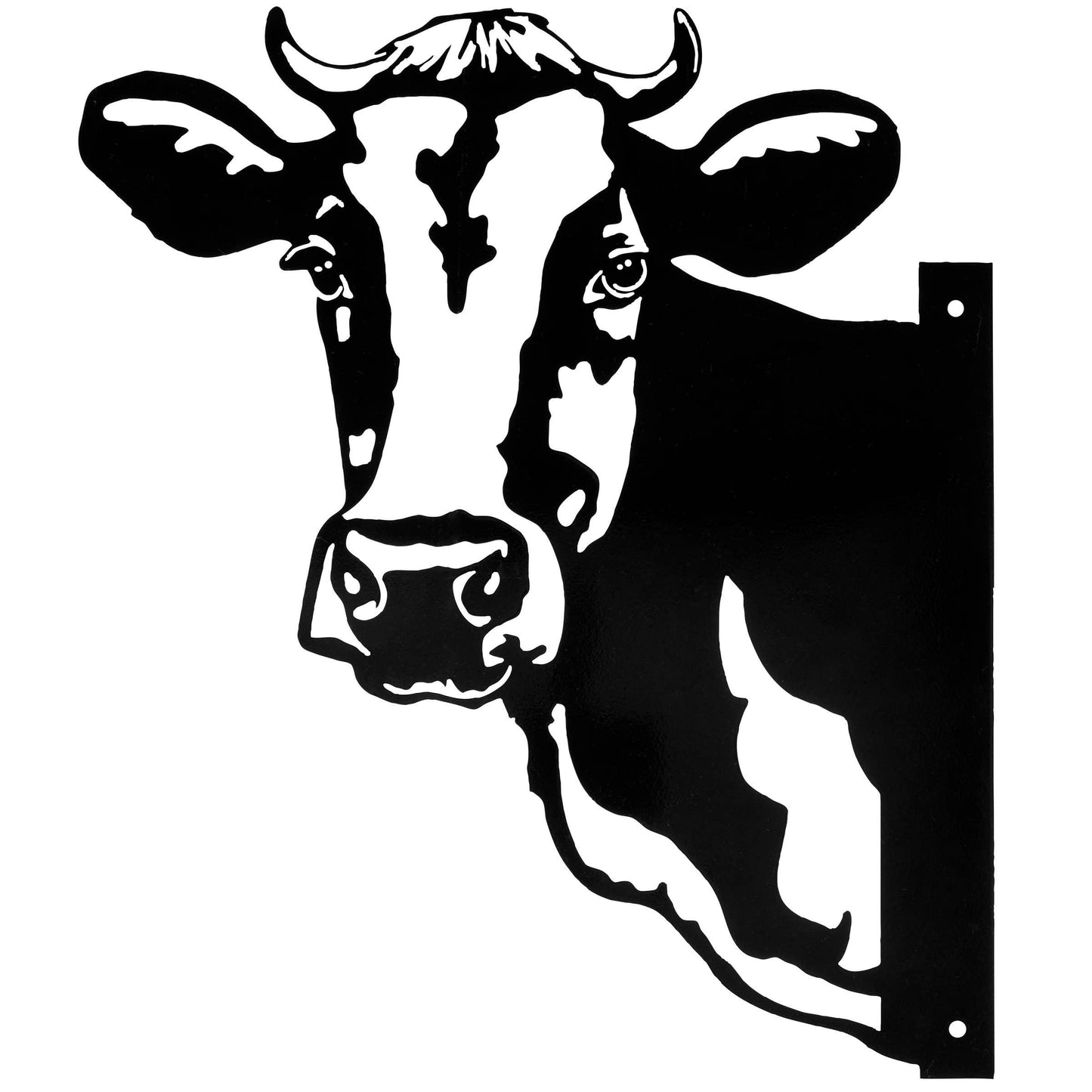 Metal Cow Outdoor Decor