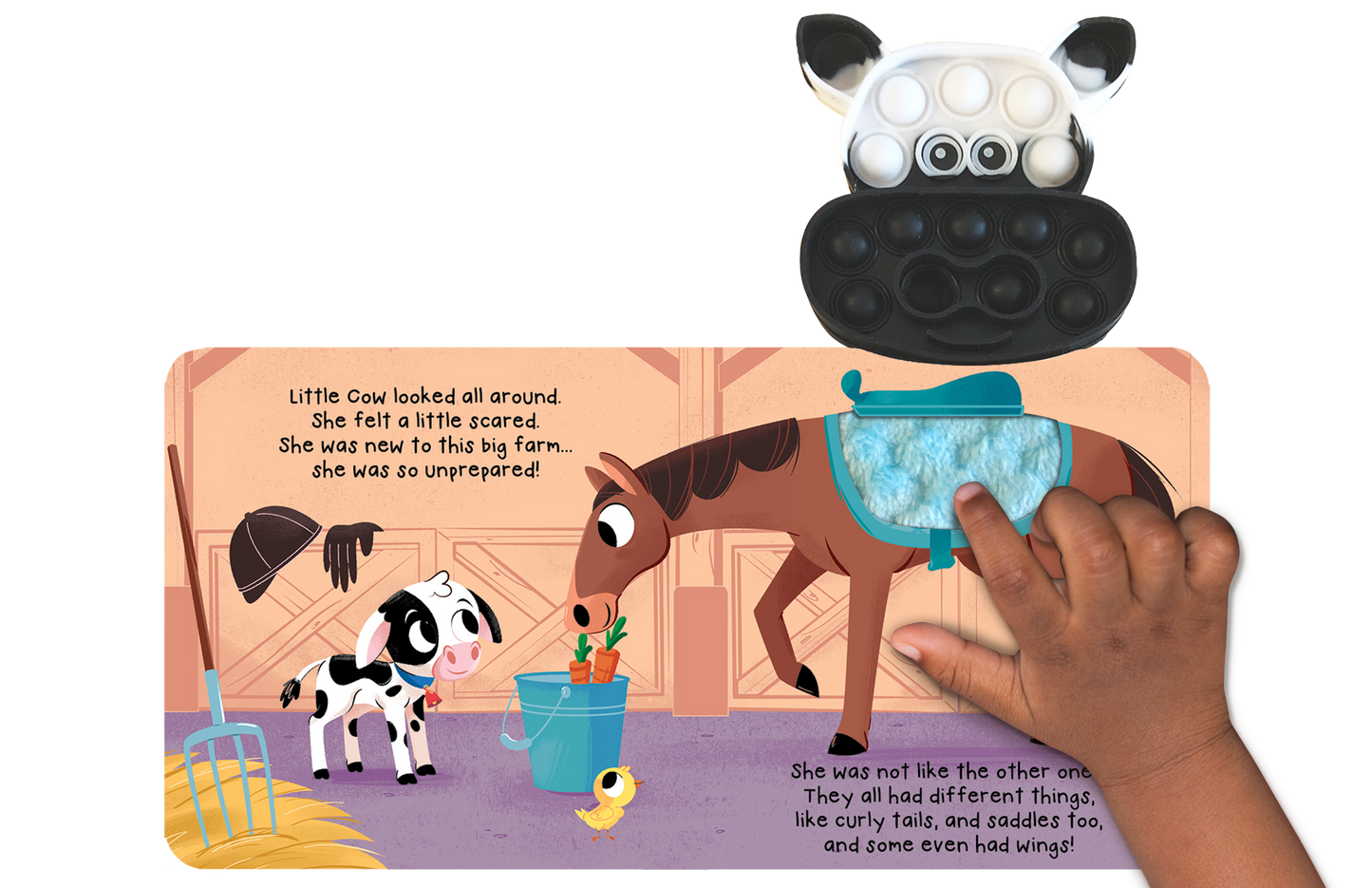 Little Cow Sensory Fidget Book