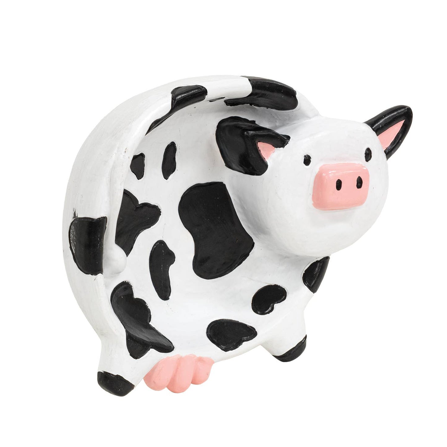 Black & White Cow Trinket Dish