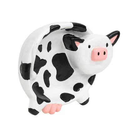 Black & White Cow Trinket Dish