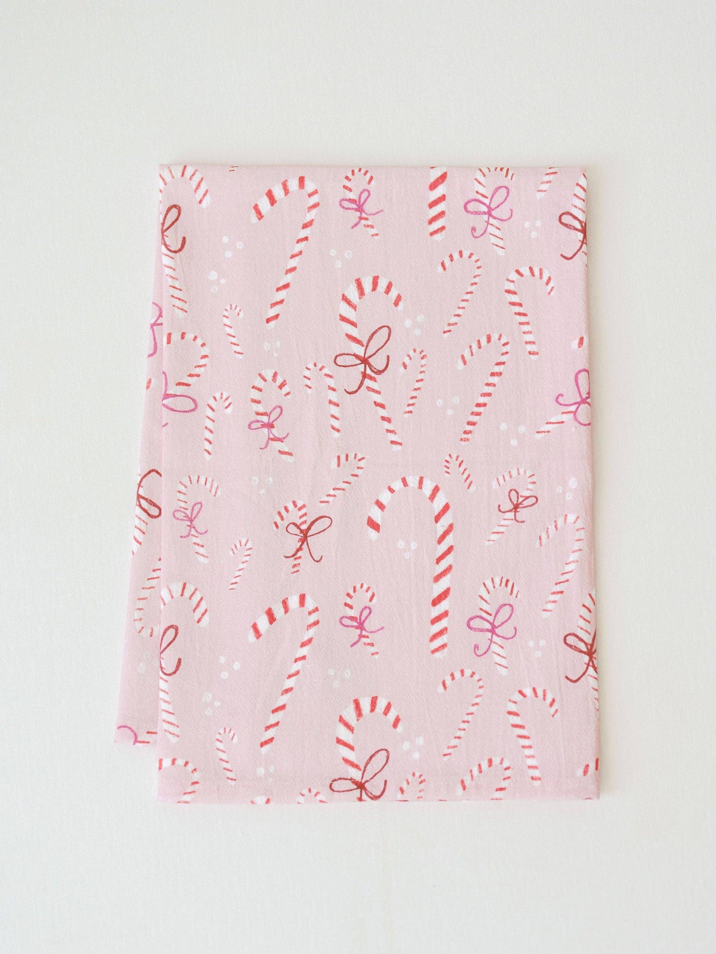 Candy Cane Holiday Flour Sack Towel