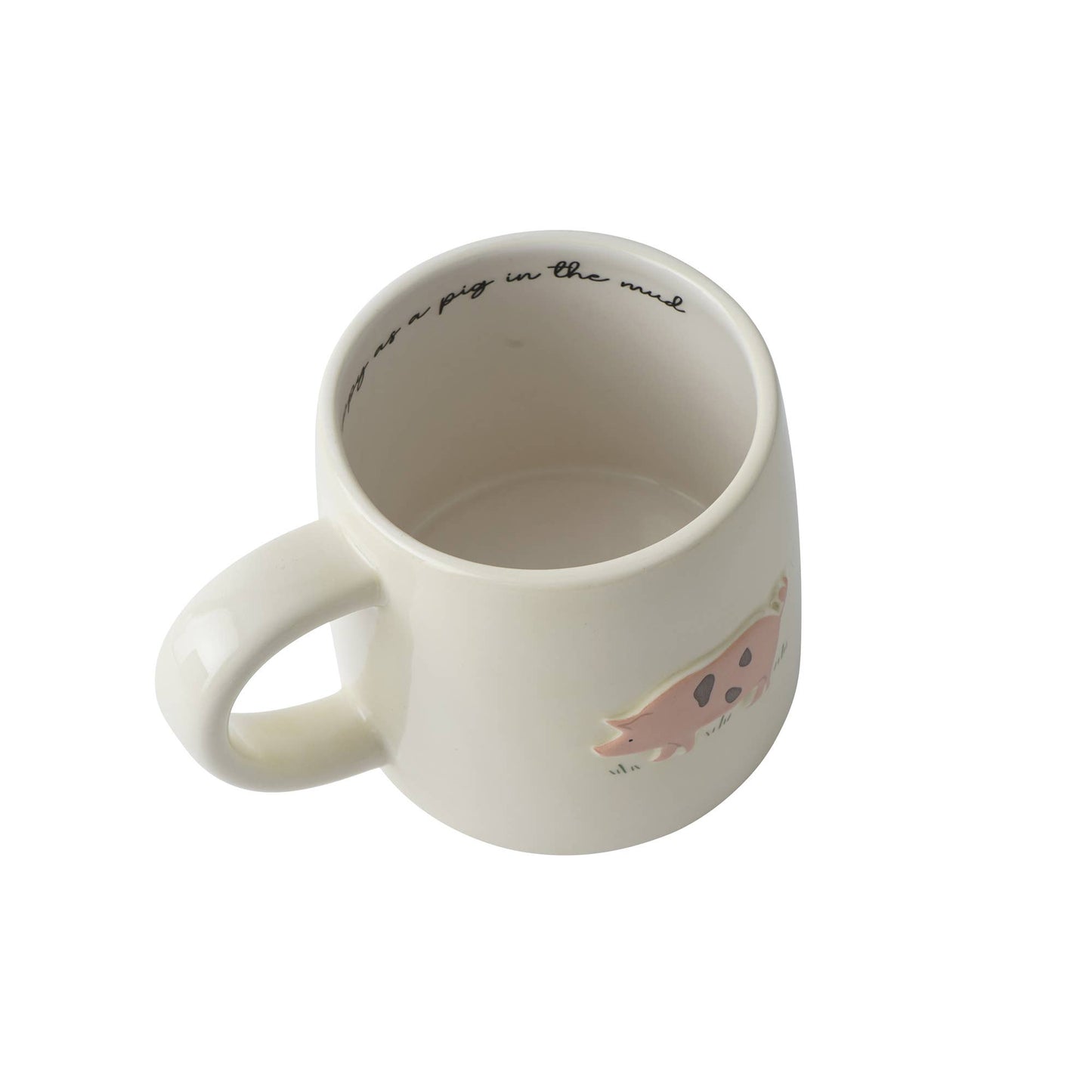 Pig 'Happy As A Pig In The Mud' Mug