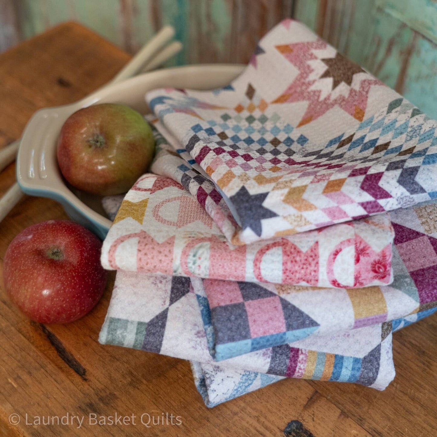 Liberty Star Quilt Pattern Kitchen Towel