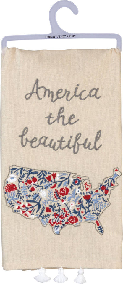 'America The Beautiful' Kitchen Towel