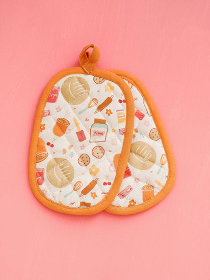 Baking Day Mini Mitts - Set of 2
