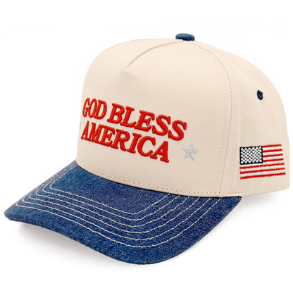 'God Bless America' Trucker Hat