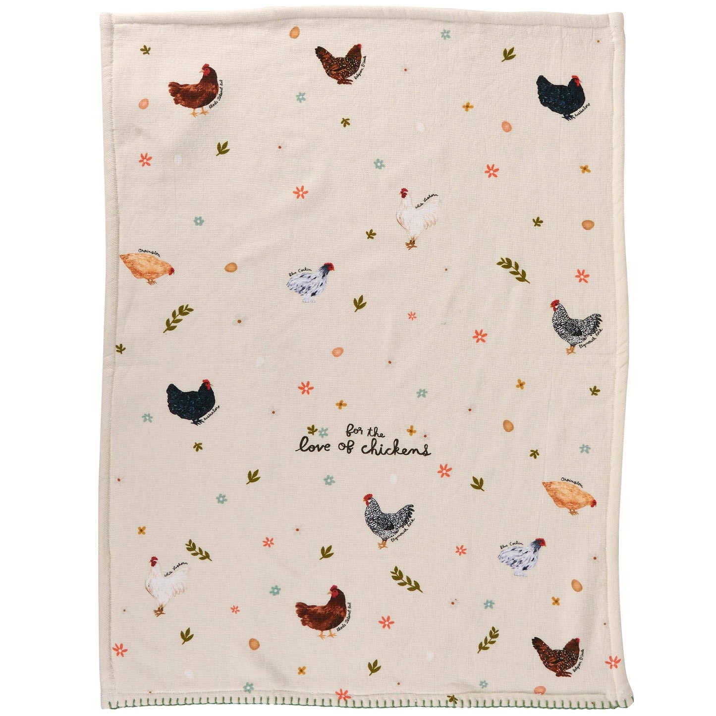 'For The Love Of Chickens' Kitchen Towel