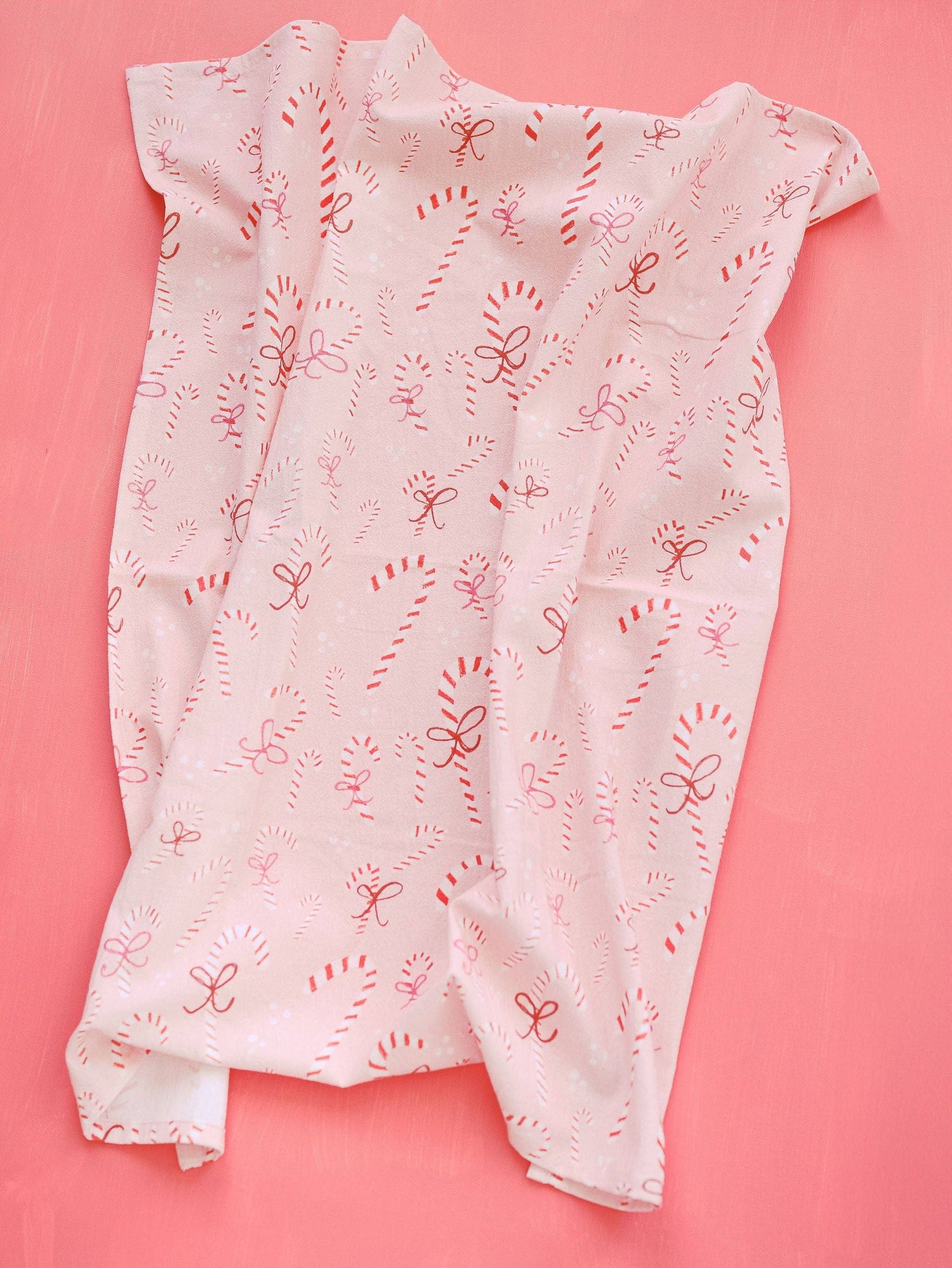 Candy Cane Holiday Flour Sack Towel