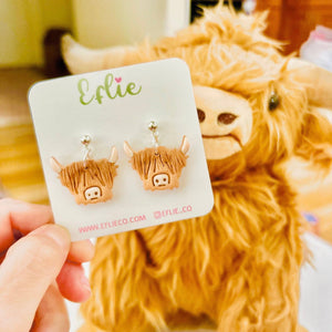 Highland Cow Earrings