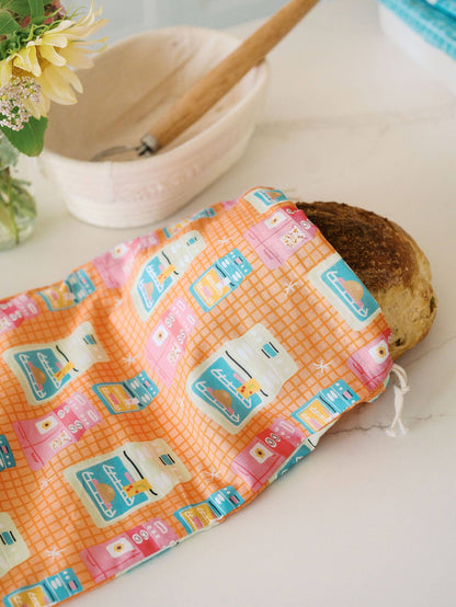 Vintage Ovens Bread Bag