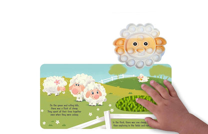 Little Sheep Sensory Fidget Book
