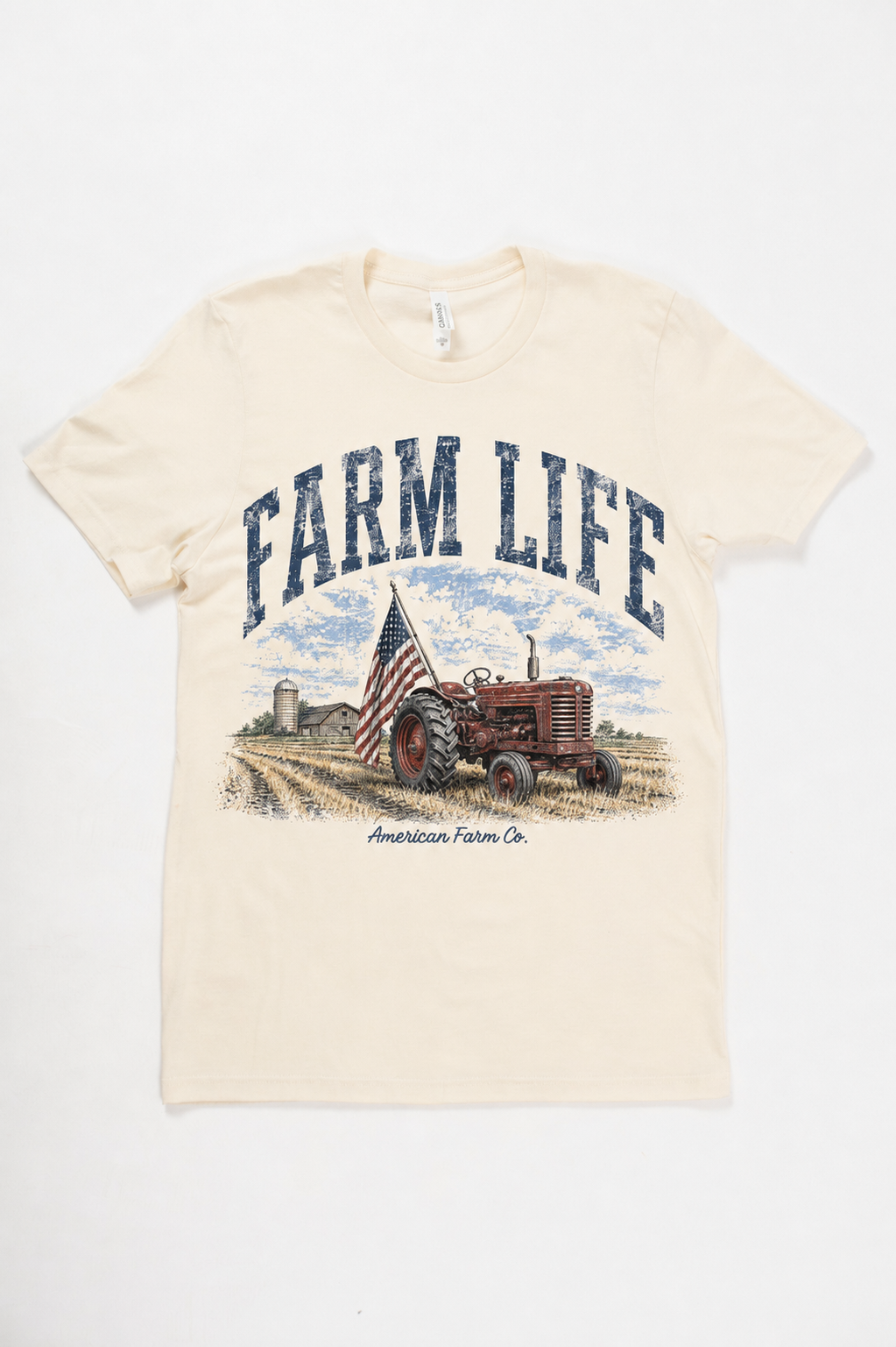 Vintage 'Farm Life' Tee