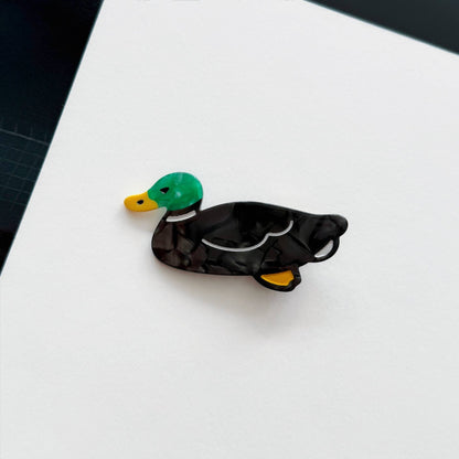 Whimsical Duck Alligator Hair Clips
