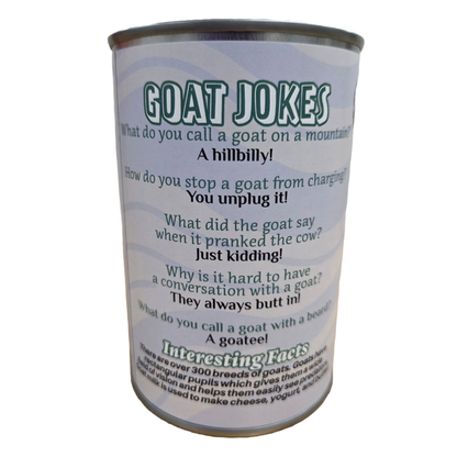 Canned Goat | Plush w/ Jokes