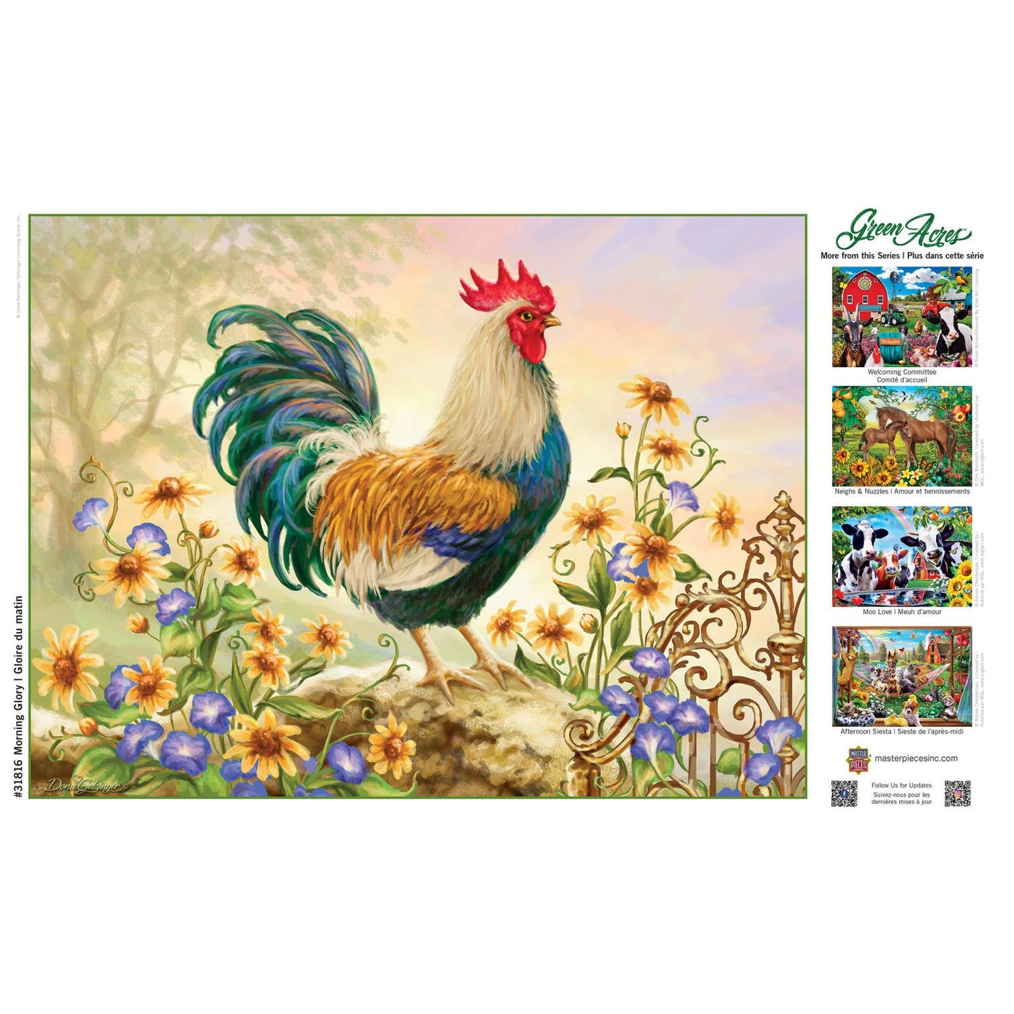 Green Acres - Morning Glory 300 Piece EZ Grip Puzzle