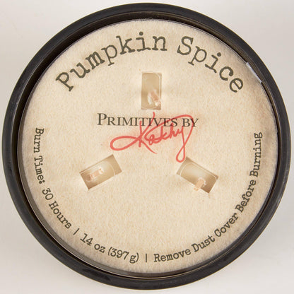 Fall Tractor Candle