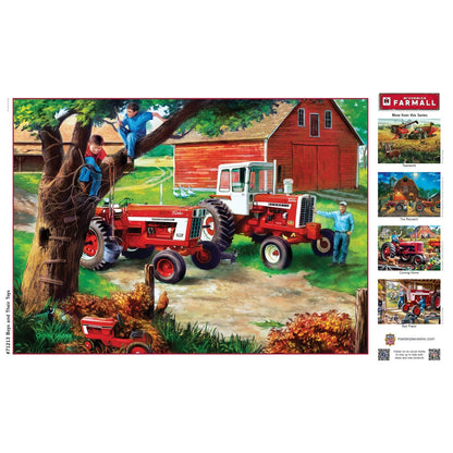 Farmall 'Boys and Their Toys' Puzzle - 1000 Piece - American Farm Company