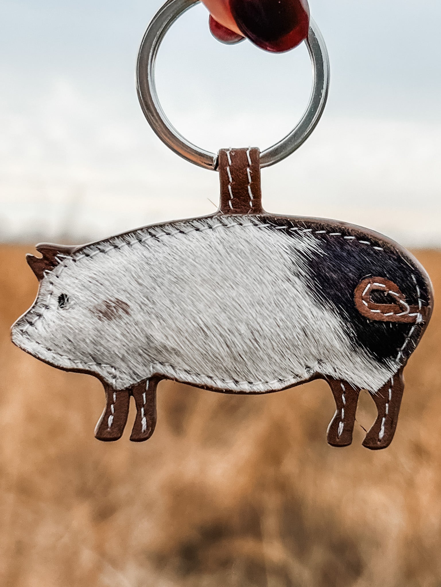 Keychain pig on sale