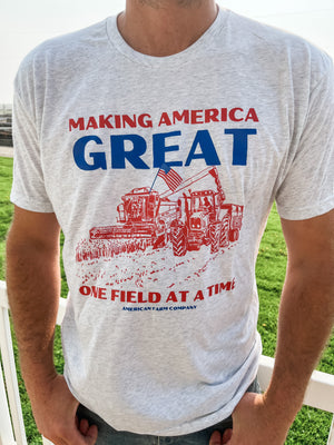 'Making America Great, One Field at a Time' Tee