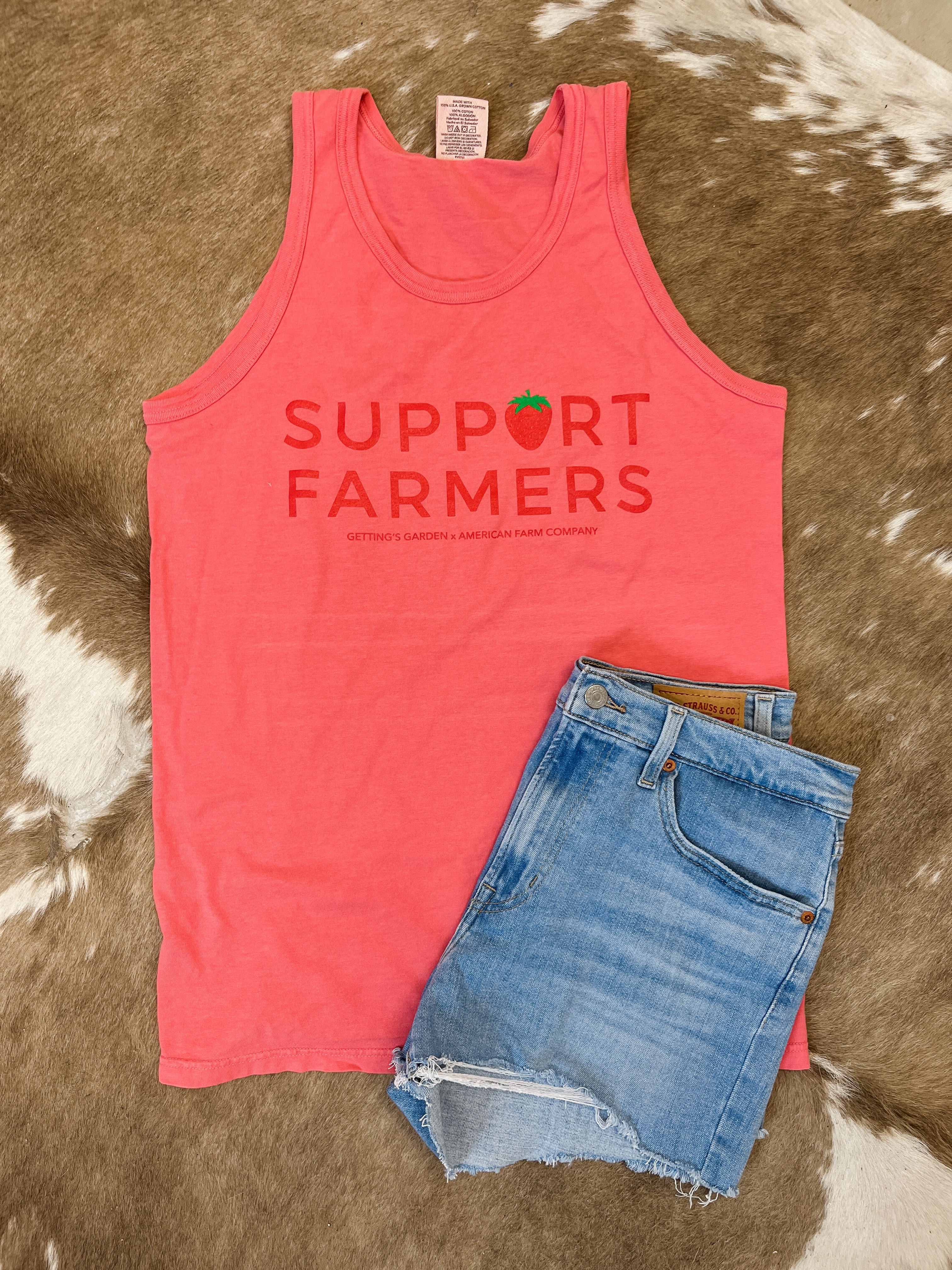 ‘Support Farmers’ Strawberry Tank