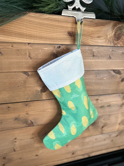 Corn Christmas Stocking