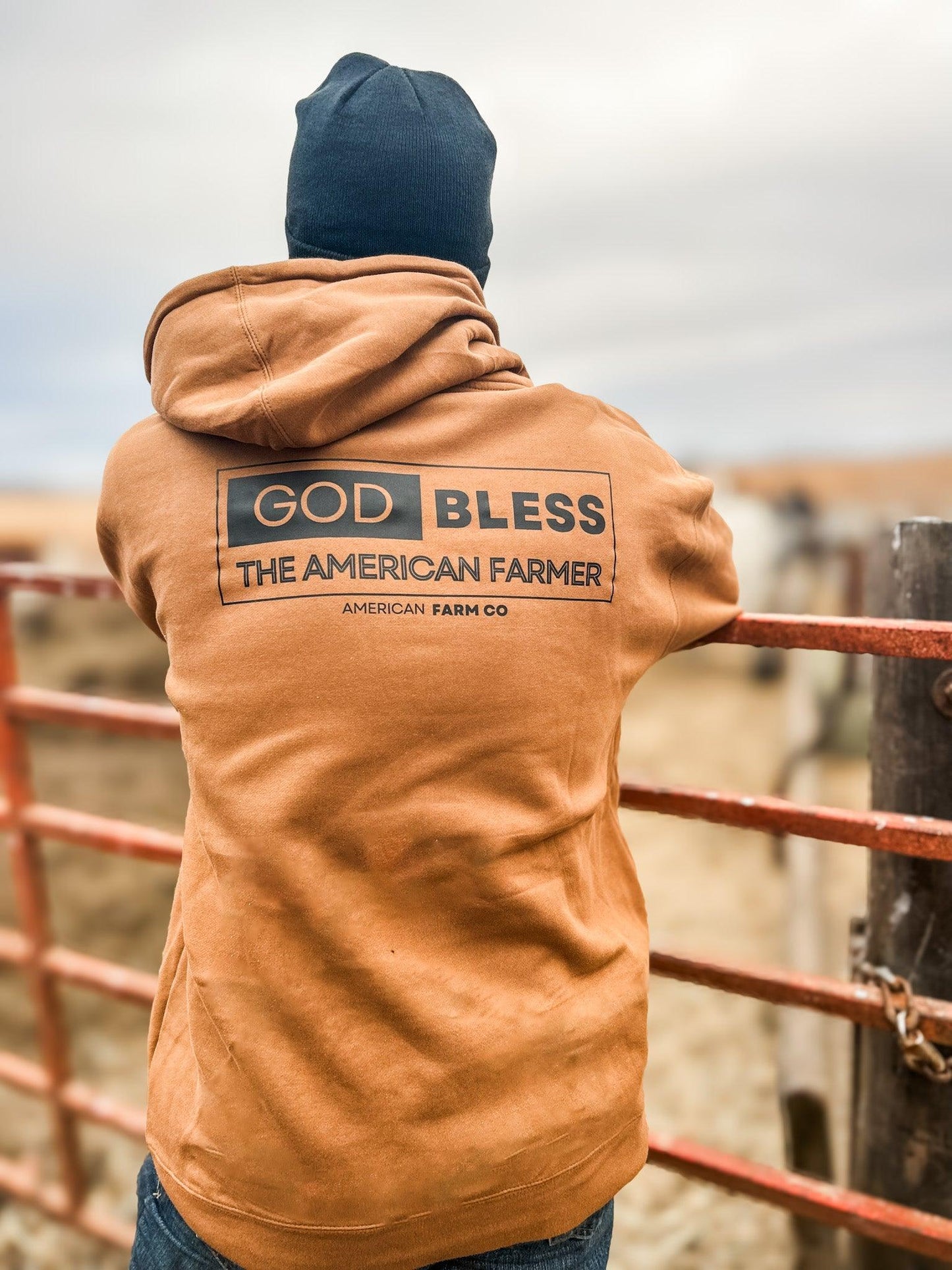 Modern ‘God Bless the American Farmer’ Hoodie