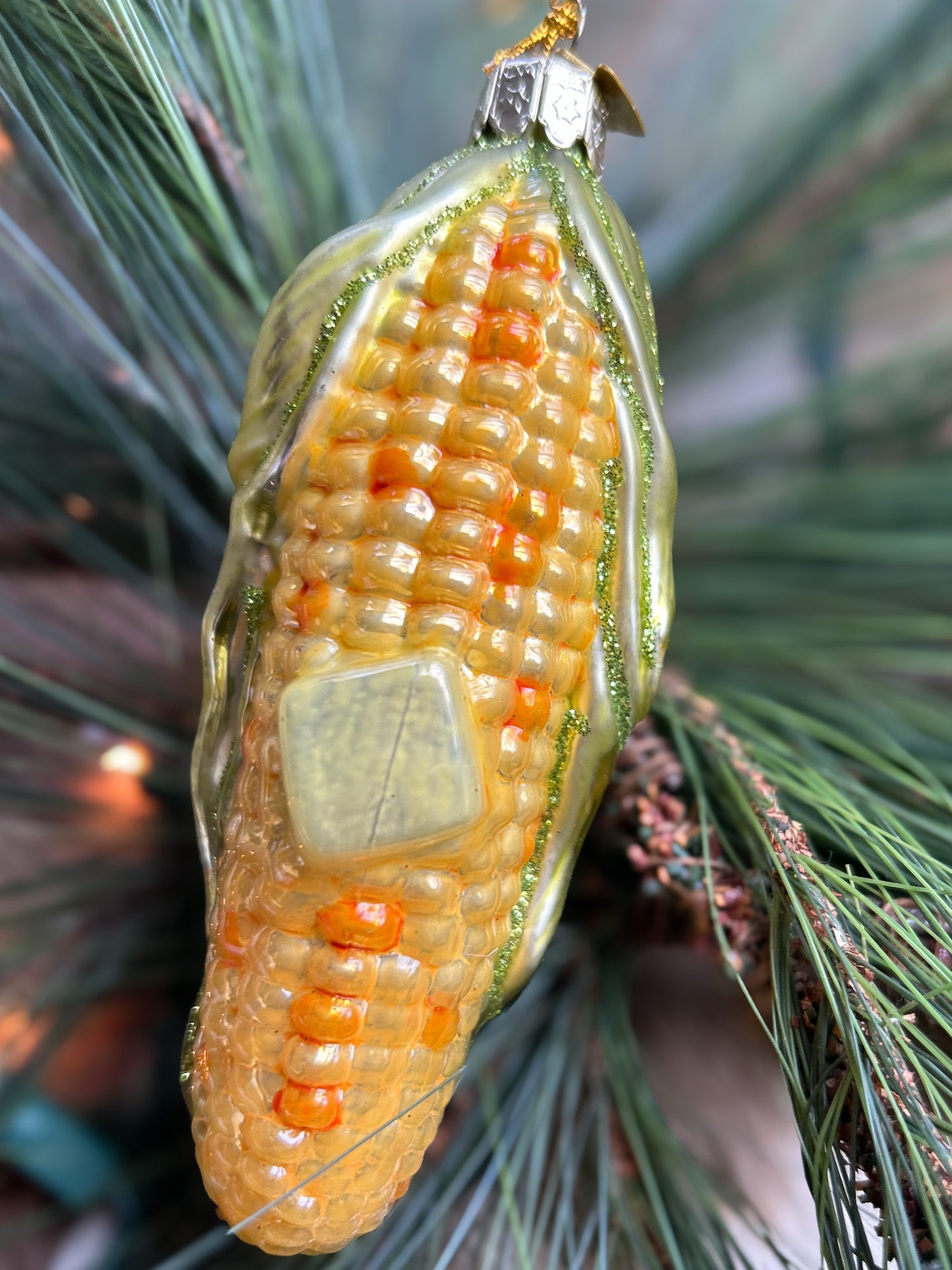 Sweet Corn Christmas Ornament