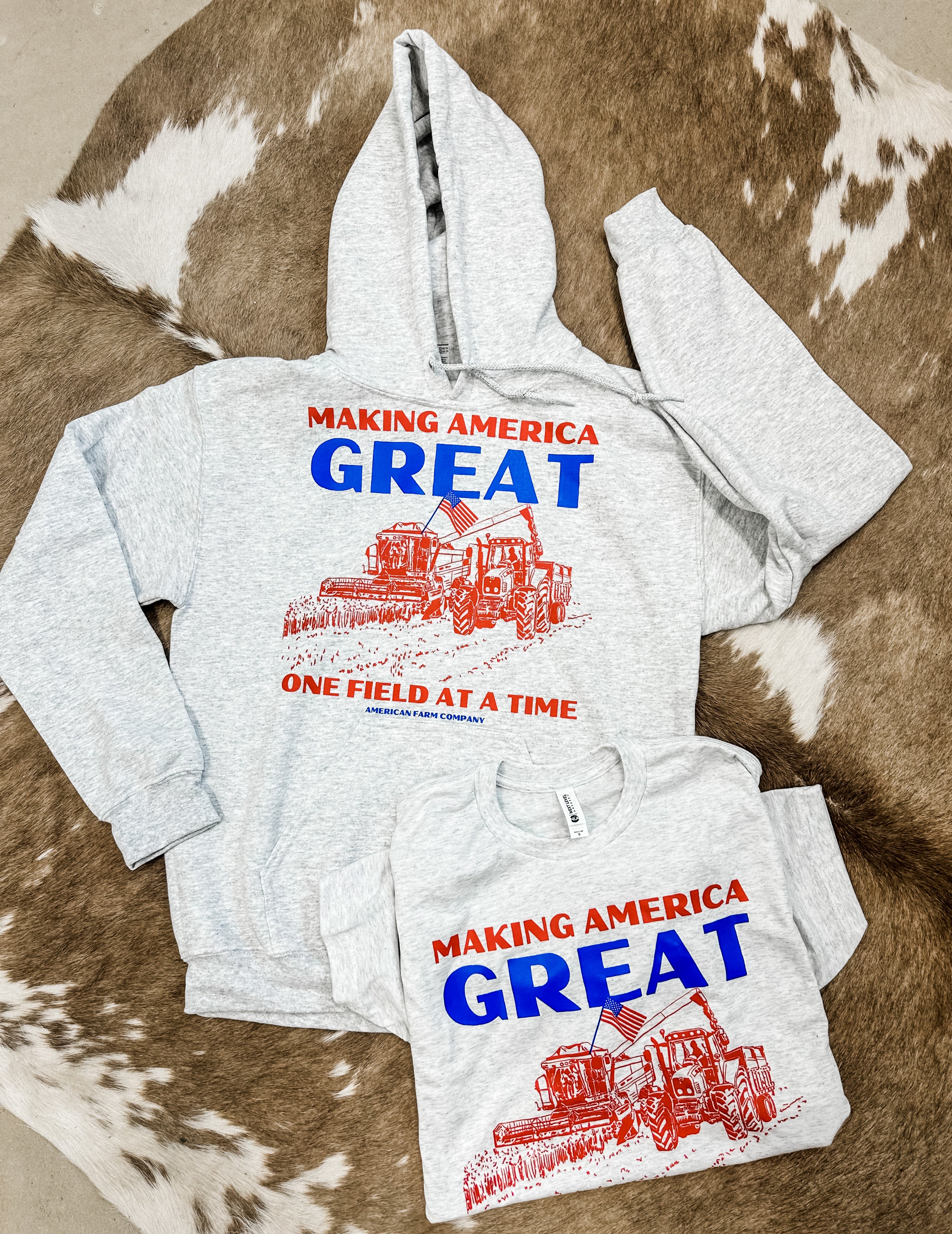 ‘Making America Great, One Field at a Time’ Hoodie