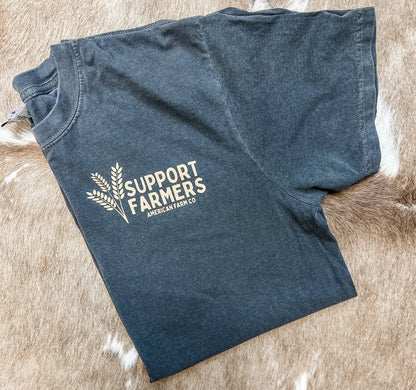 Support Farmers Wheat Tee