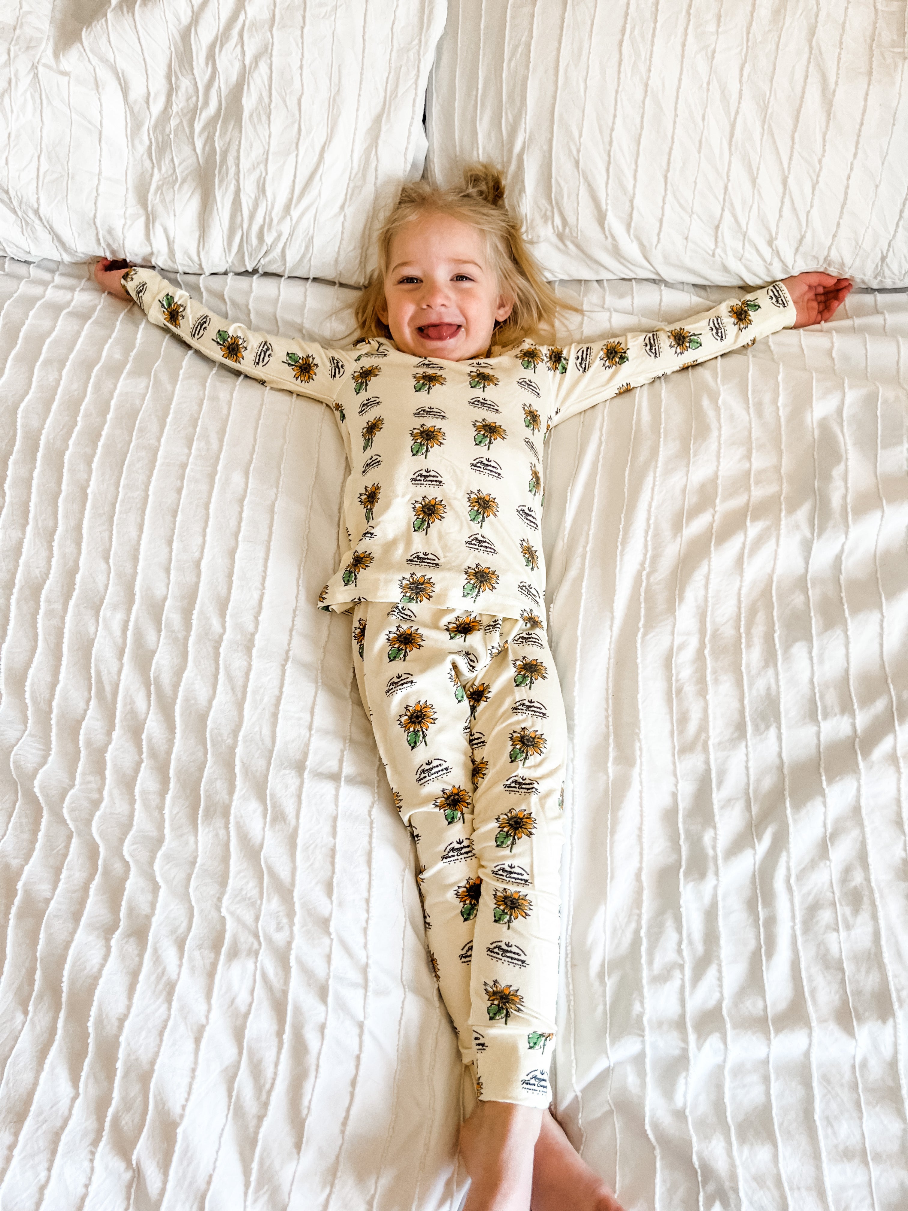 Sunflower Toddler/Youth Pajamas