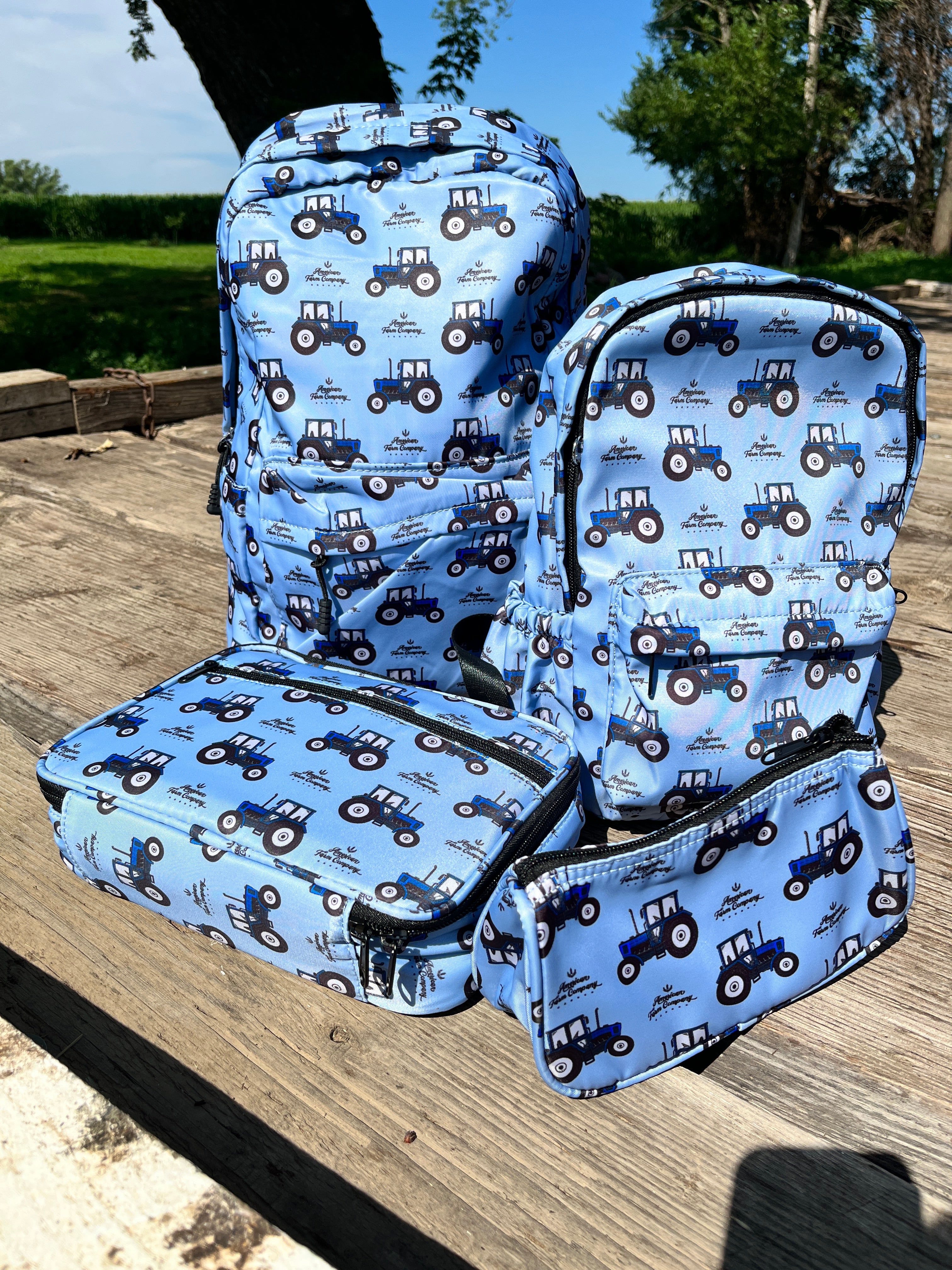 AFC Blue Tractor Backpack
