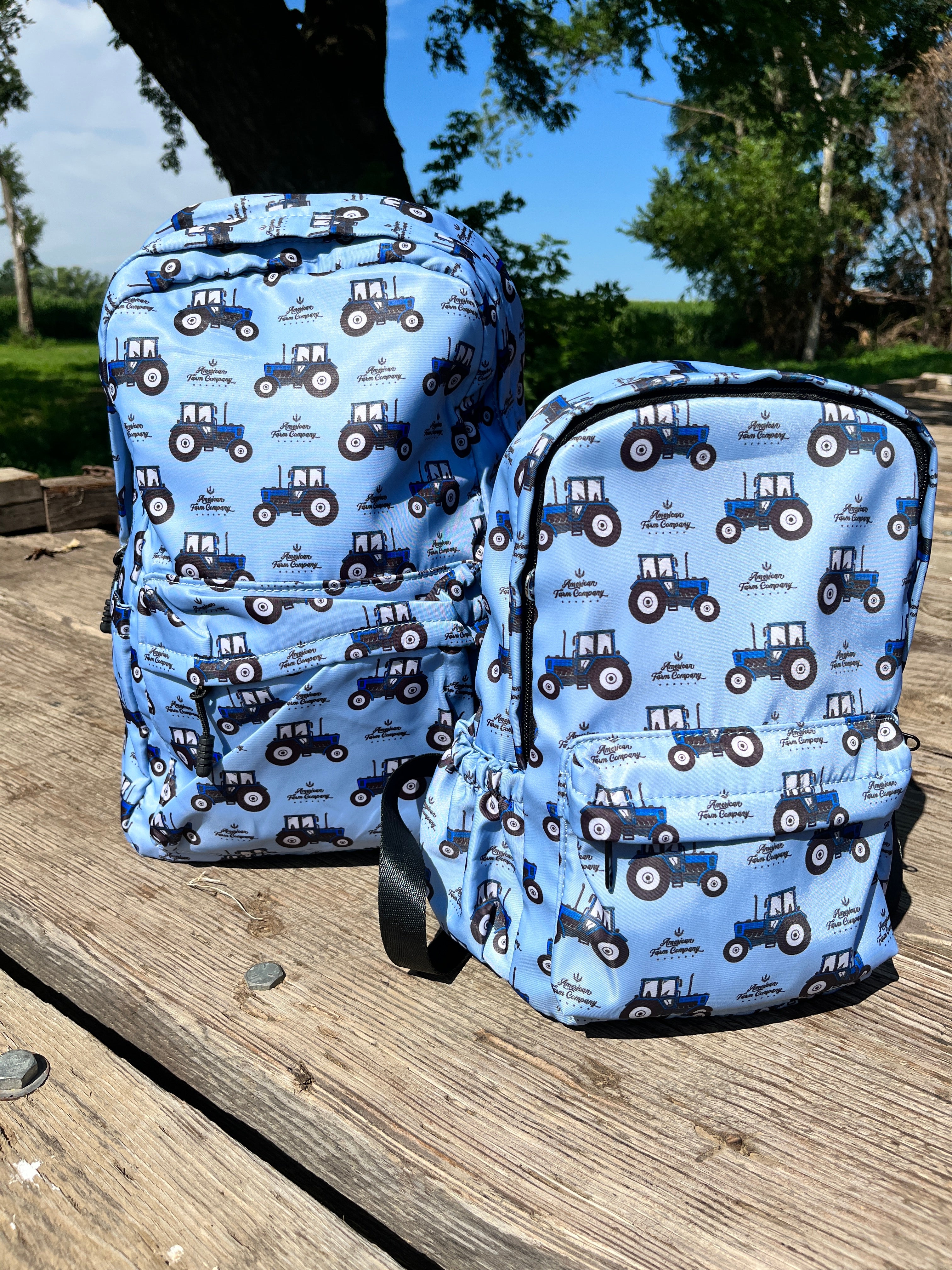 AFC Blue Tractor Backpack