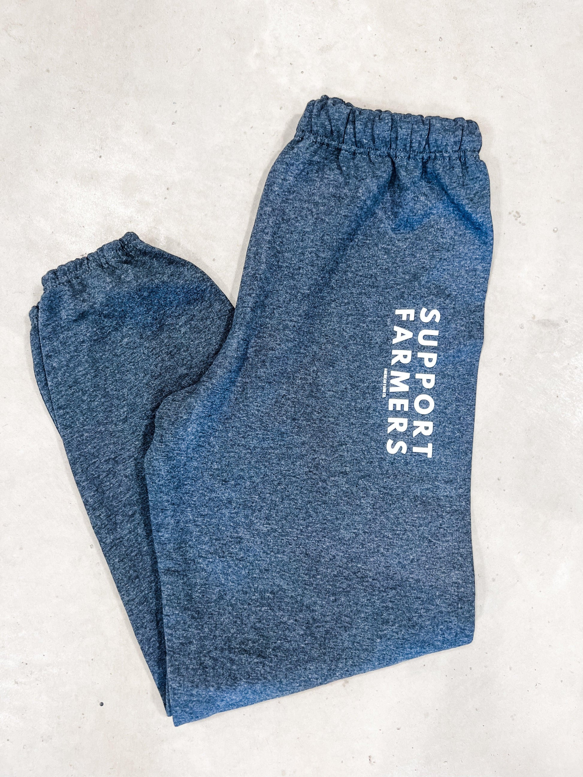 Support Farmers Sweatpants - Dark Grey - American Farm Company