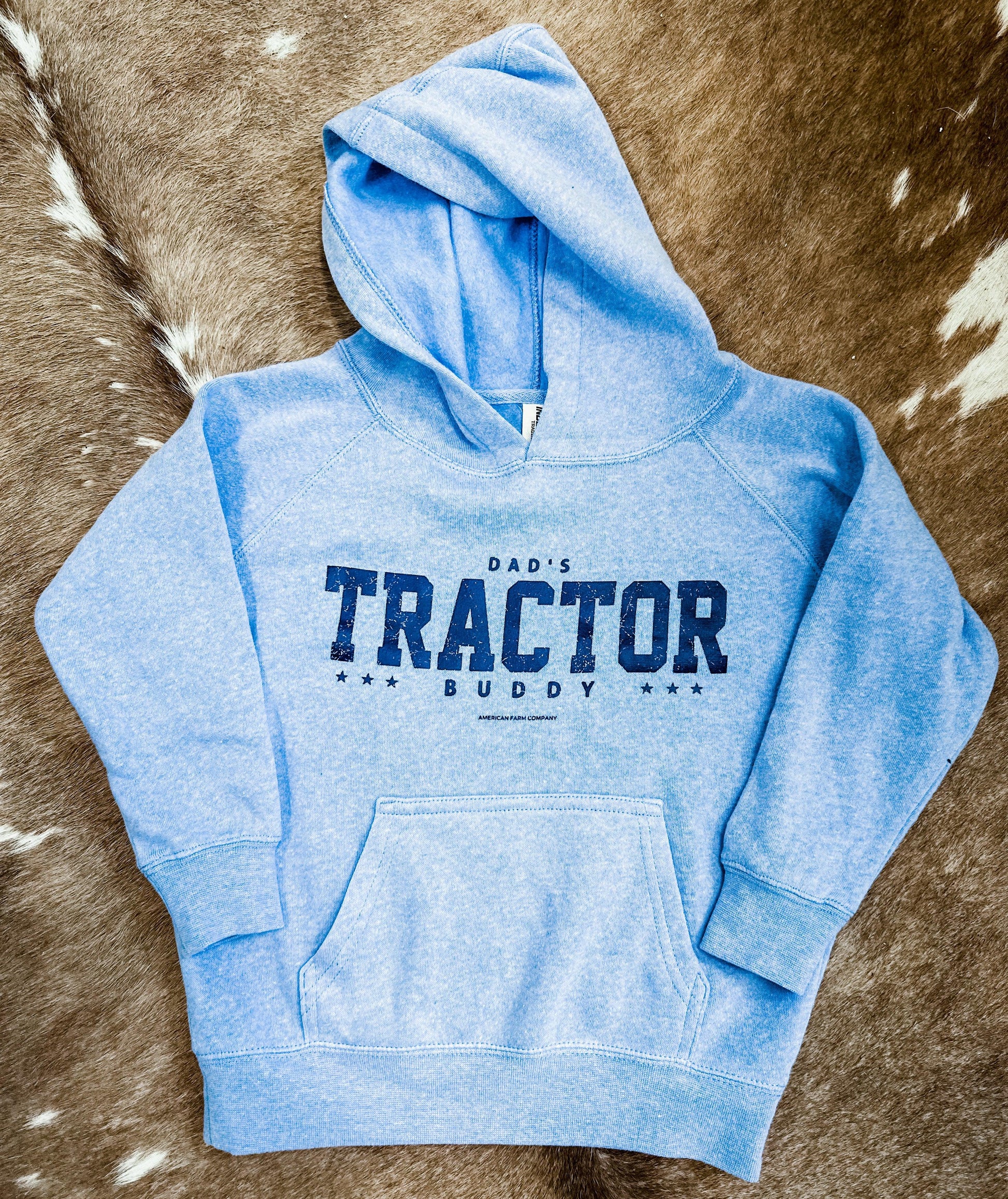 DAD'S TRACTOR BUDDY Youth & Toddler Hoodie - American Farm Company