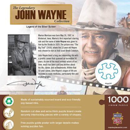 John Wayne 'Legend of the Silver Screen' Puzzle - 1000 Piece