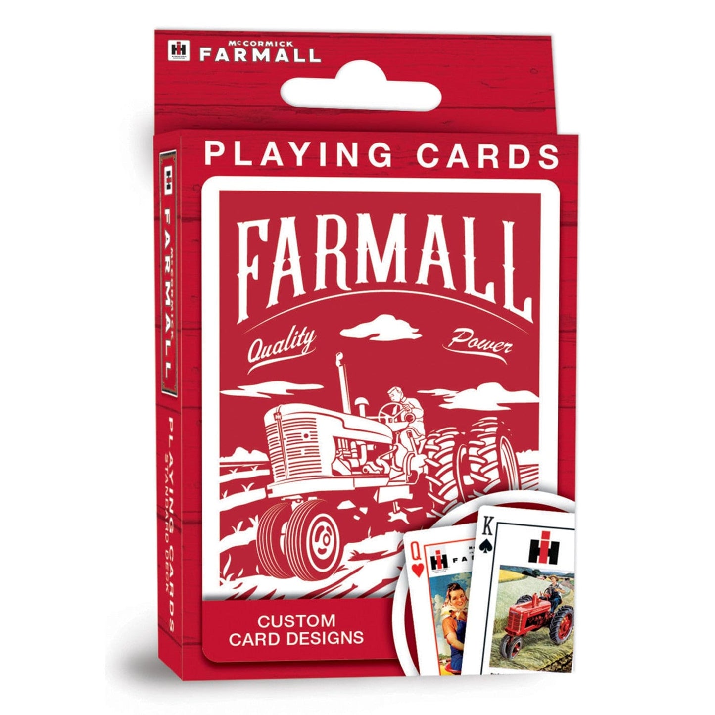 Case IH Farmall Playing Cards